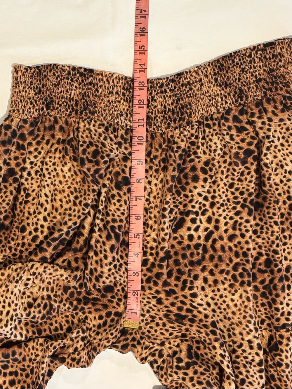 Aerie Leopard Print Wide-Leg Party Pant XL - Picture 7 of 10